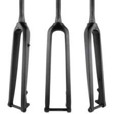 MTB Carbon Fiber Hard Fork Disc Brake Thru Axle Rigid Fork Tapered 26/27.5/29er