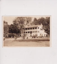 Postcard RPPC Real Photo Hotel Hart White Sulphur Springs West Virginia 1930-50