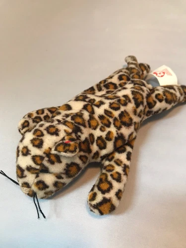 Vintage VTG 1993 Ty 6 Inch Mini Leopard Beanie Baby