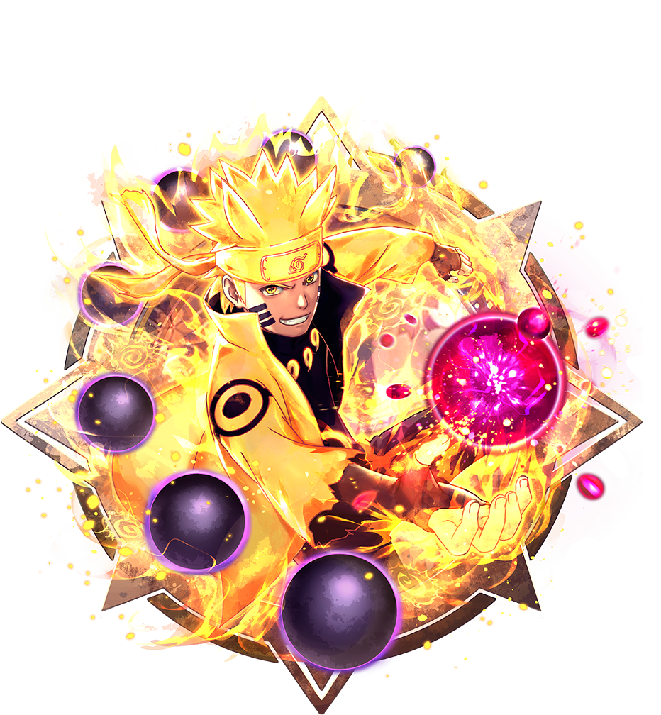 Naruto Six Paths V2 Weatherproof Naruto Anime Sticker 6