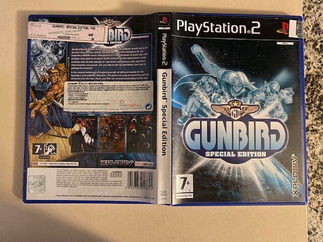 GUNBIRD SPECIAL EDITION – PLAYSTATION 2 PS2 – PAL ITA COMPLETO – Ogni Giorno è un Nuovo Livello NerD