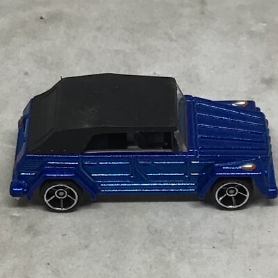 HOT WHEELS VOLKSWAGEN TYPE 181 BLUE 1:64 DIECAST CAR WITH