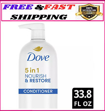 Dove Nourish & Restore 5-in-1 Conditioner, 33.8 fl. oz. 0.65 per fl oz