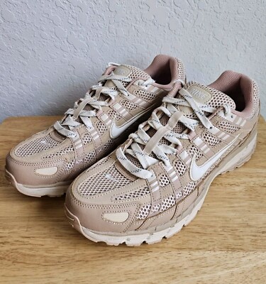 Nike P-6000 Premium Low Hemp Retro Sneakers Brown Men Size