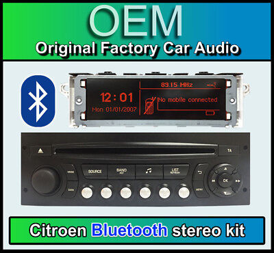 Citroën Berlingo Bluetooth Estéreo, Citroen Auxiliar USB Radio ,Pantalla  LCD