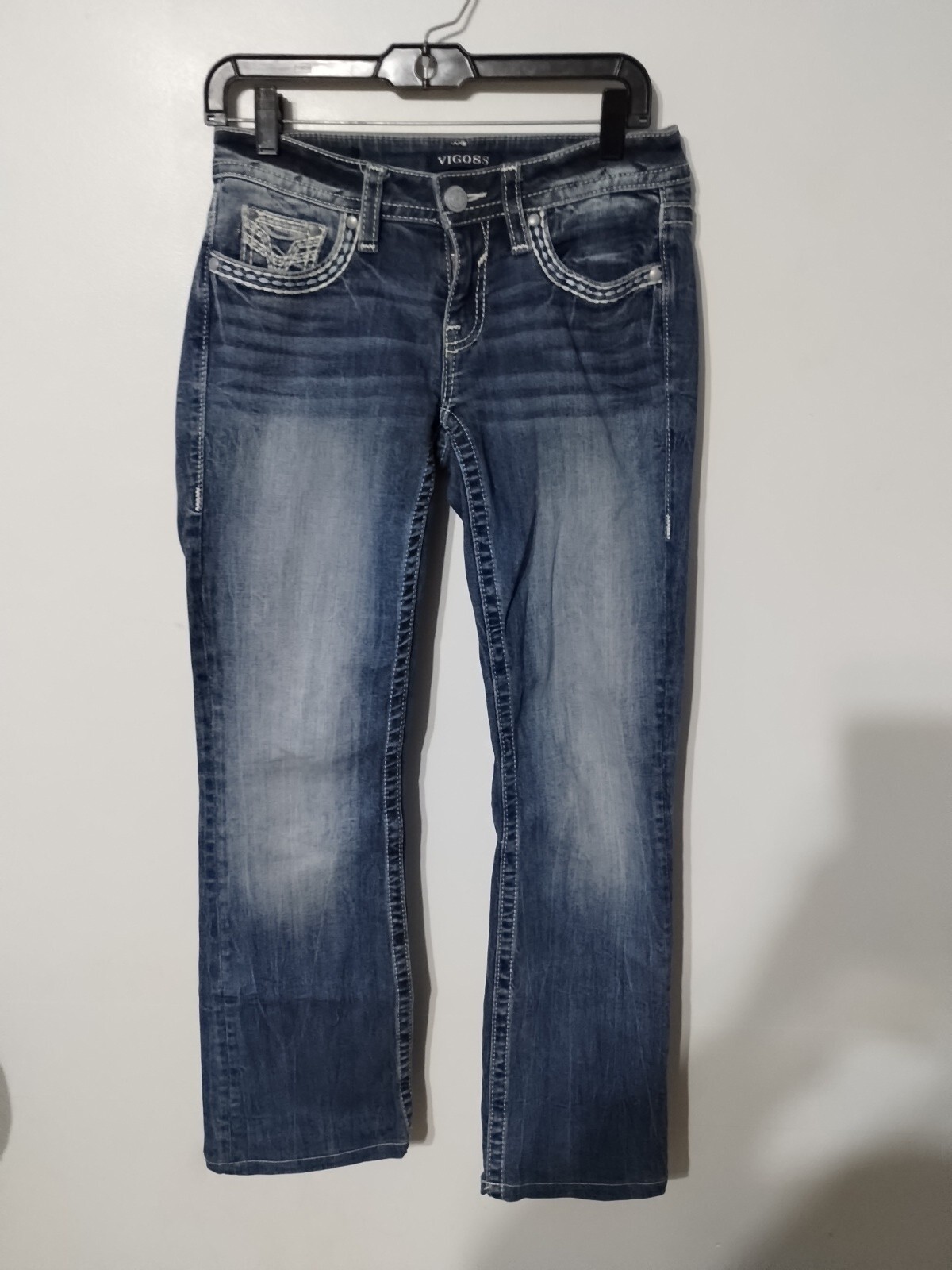 Women's Vigoss Boot Cut Heritage Fit Jeans Size 2 L32 Gem