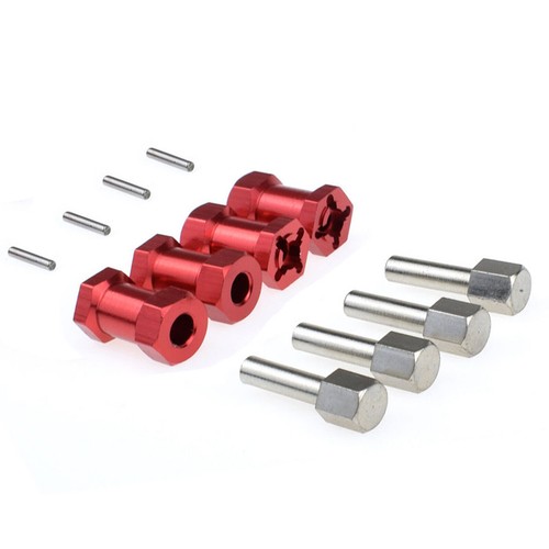 Metal 12mm Wheel Hex Hub Extension Adapter for AXIAL SCX10 D90 1/10 RC Crawler - Picture 9 of 9