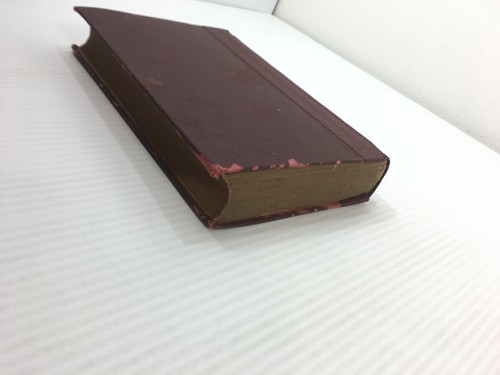 The Poetical Works of Edmund Spencer Vintage Book Burgundy Hardcover - Picture 3 of 12