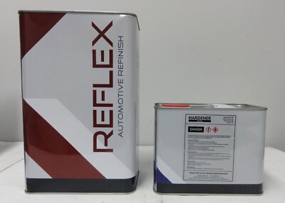 REFLEX HS Anti-Scratch Clear Coat – Premium Euro Urethane 4:1 Gallon Kit (with Hardener) - View #2