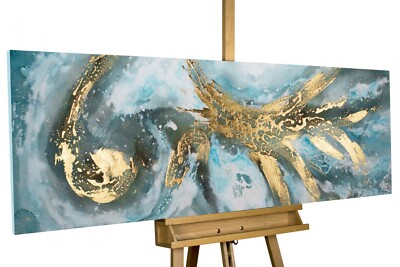 KunstLoft  Acryl Gemälde 'Enigma' 150x50cm | Bild handgemalt