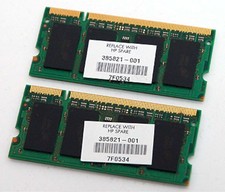 HP DDR2 SDRAM Computer 512 MB Capacity per Module Memory (RAM) for