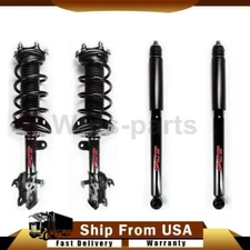 4 FCS Front Rear Shocks Struts Assembly For Acura RDX 2007
