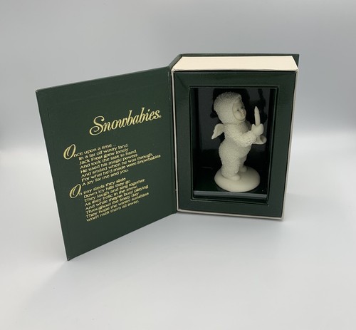 Christmas Snowbaby Retired Dept 56 Snowbabies "Nur eine kleine Kerze" - Bild 1 von 13