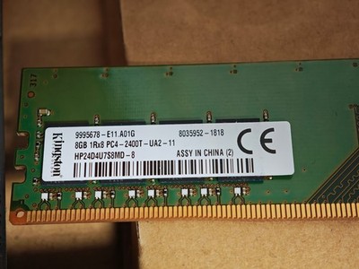 DDR4 8GB Kingston RAM - 2400 Mhz HP24D4U7S8MD-8