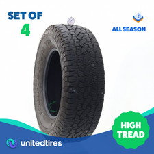 Set Of 4 Used 26570r17 Bfgoodrich Trail-terrain Ta 115t - 8.5-9.532 Set Of 4 Used 26570r17 Bfgoodrich Trail-terrain Ta 115t - 8.5-9.532