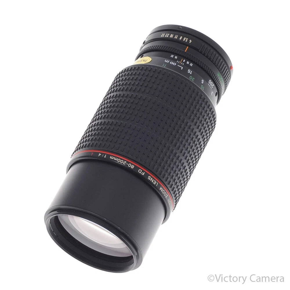 Canon FD f/4 Camera Lenses 80-200mm Focal for sale | eBay
