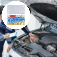 16Pcs Fuel Line Removal Tool Set Truck AC Valve Core Quick Disconnect Tool