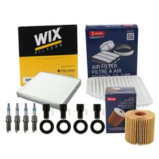 Denso Tune Up Kit NGK 4 Spark Plug & Boots Kit for RAV4 tC 2.5 L4 2AR-FE 4WD FWD