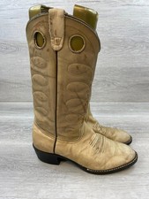 Vintage Texas Women's 8.5 Brown Western Leather Boot Cowgirl Mid-Calf Comfort