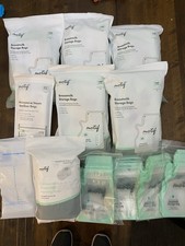 motif Breastmilk Storage Bags Freezer Safe BPA Free Pouch Clear Green Lot