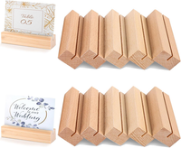 Holz Kartenhalter 10 StüCk FüR Hochzeiten Partys Tischkarten MenüKarten Fotohalt