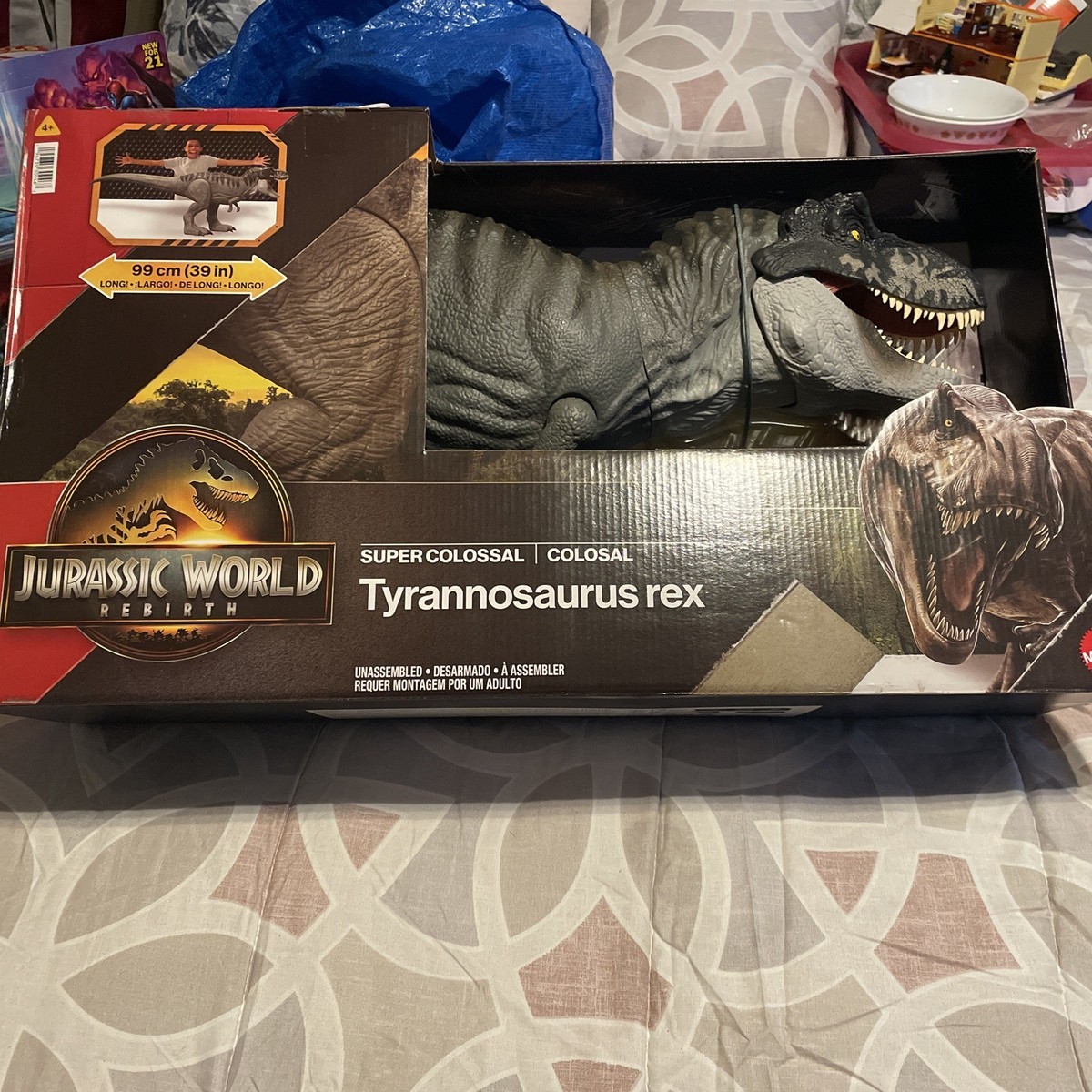 リザードEXOシリーズ２セット NEW Jurassic World Rebirth Tyrannosaurus Rex Super Colossal Mattel