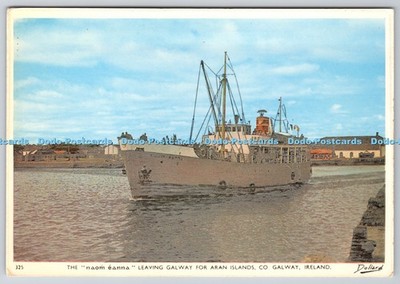 L342143 Irland Die Naom Eanna verlässt Galway für Aran Islands Co Galway Dollard