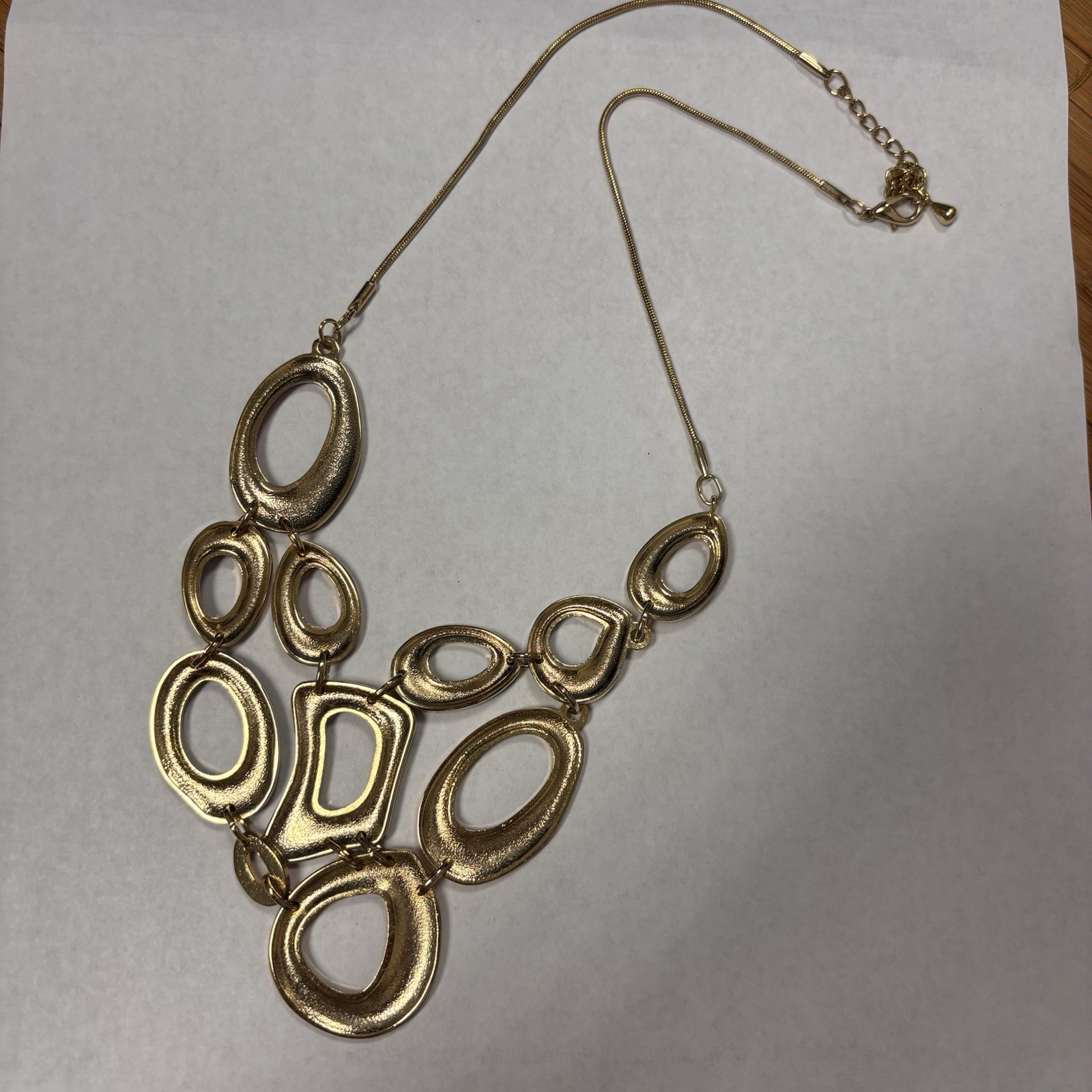 Abstract Boho Statement Large Multi Color Enamele… - image 3