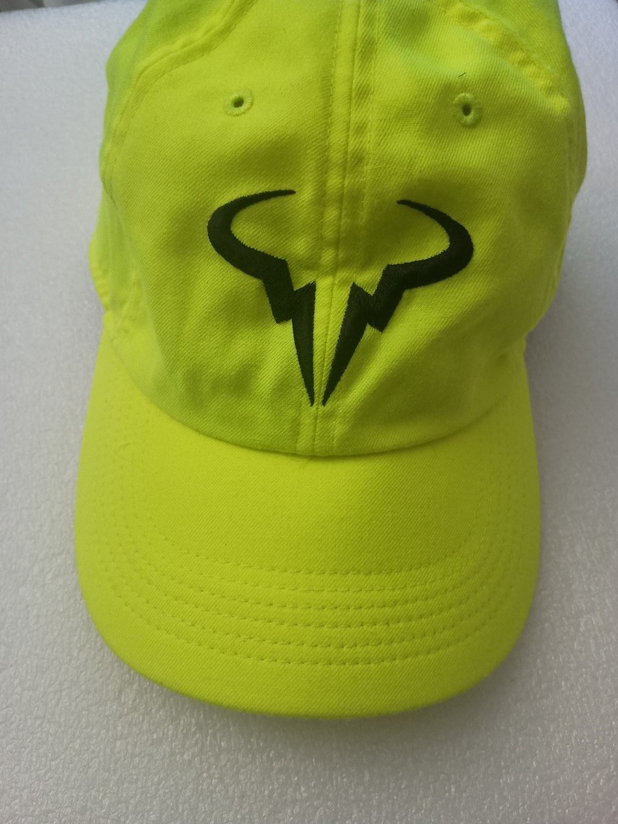 NIKE  RAFA BULL AEROBILL H86 RAFA NADAL  TENNIS HAT - ONE SIZE FITS ALL