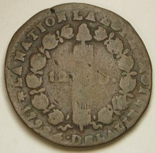 FRANCIA (1° Repubblica) 12 denari 1792 Pau - bronzo - VF - 3793*