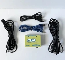 Midiman Midisport 2x2 USB MIDI interface + Cables