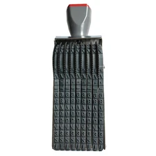 9-Digit Adjustable Roller Stamp - Customizable Alphabet, Numbers & Symbols fo...