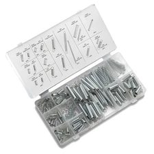 200PCS Spring Assortment Kit made of zinc spring steel Compression Springs
