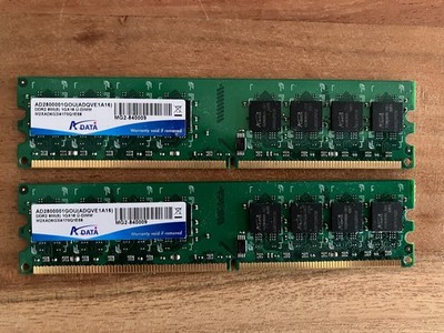 Adata AD2800001 2x1GB DDR2 U-DIMM
