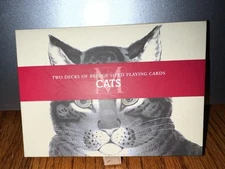 Unused 2013 Metropolitan Museum Of Art Cats Playing Cards SEALED Decks