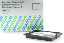  Unused /Box Mamiya M645 1000S Focusing Screen No.4 Rangefinder Spot From JAPAN