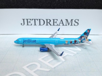 1/400 JETBLUE AIRWAYS AIRBUS A321-200 BLUEUNITY COLORS N970JB NG MODEL