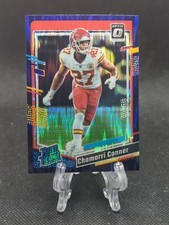 2023 Donruss Optic Purple Shock Chamarri Conner #255 Chiefs Rated Rookie