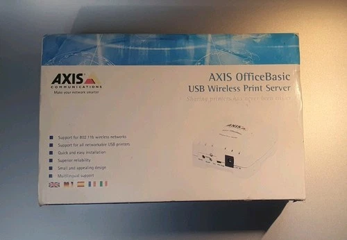 Axis OfficeBasic - UBS Wireless Print Server - boxed, unused