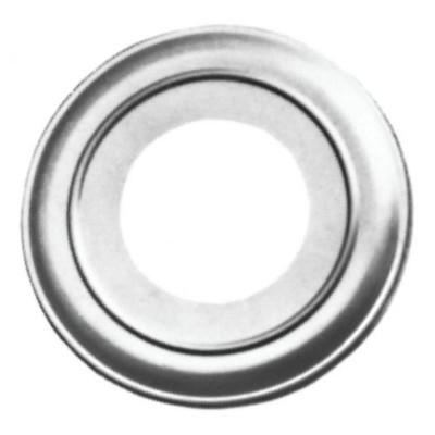 AmeriVent 4EVC Vent Collar, 4 in Vent Hole, Galvanized Steel