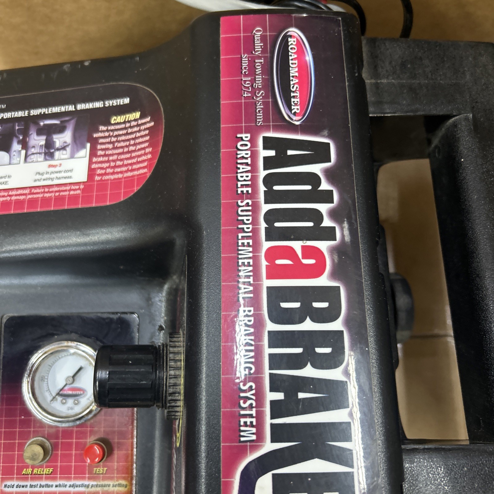 Roadmaster Add-A-Brake AddABrake Supplemental Braking Brake System 8800