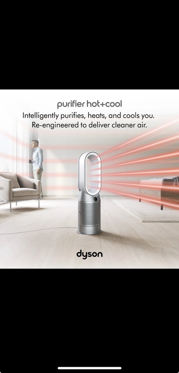 Dyson HP11 Purifier Hot + Cool™ Fan | White/Silver | Certified | eBay