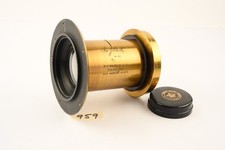 R.J. Beck Vintage 18" 13x11 Rect. 1322 Brass Lens