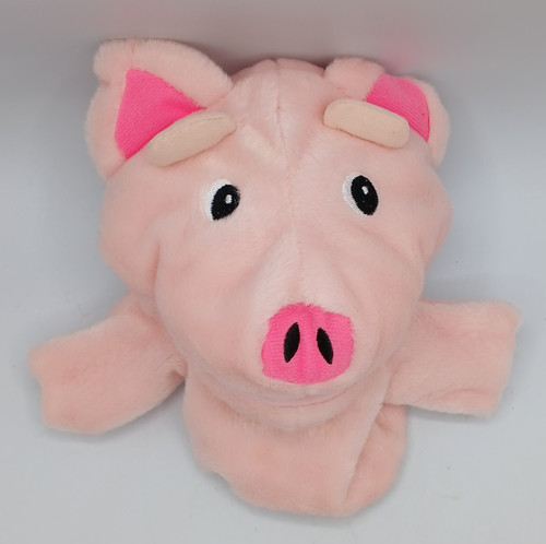 Lakeshore Learning Pink Pig Plush Hand Puppet
