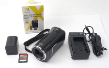 JVC Everio GZ-HM30 HD Digital Video Camcorder  Battery  Charger TESTED Mint-