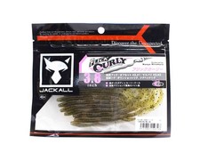Jackall Soft Bait Flick Curly 3.8" Sunburn Melon (0728)