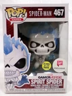 Funko Pop! 467 Spirit Spider Glows Walgreens Exclusive Games Marvel Spider-Man