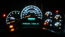 03-04 Chevy 1500 Silverado Sierra Instrument Gauge Cluster 15224141 Rebuilt Led