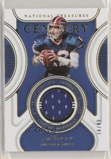 2021 Panini National Treasures Century Materials Gold 16/49 Jim Kelly HOF s3g
