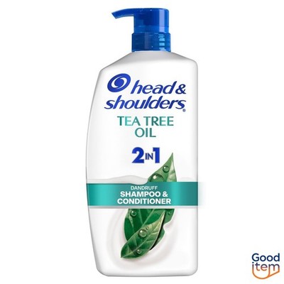 Head & Shoulders 2-in-1 Dandruff Shampoo and Conditioner,Paraben-Free 28.2 fl oz